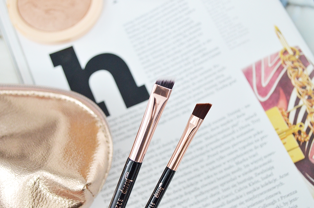 pędzle do brwi i eyelinera jessup